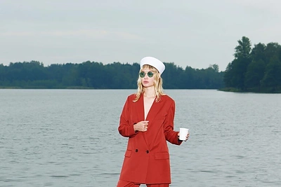 Lilija Larionova pristato naują drabužių kolekciją / Evelinos Daveikaitės nuotr.