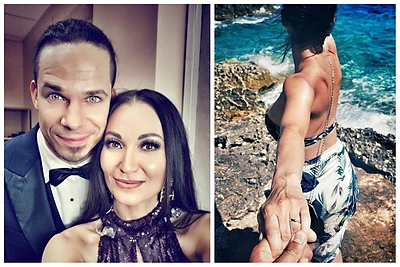 Susižadėjo Karina Krysko ir Jeronimas Milius