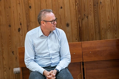 Lino Kunigėlio knygos „Jonas Valančiūnas. Su kamuoliu paskui svajonę" pristatymas / Pauliaus Peleckio / „ŽMONĖS Foto" nuotr.