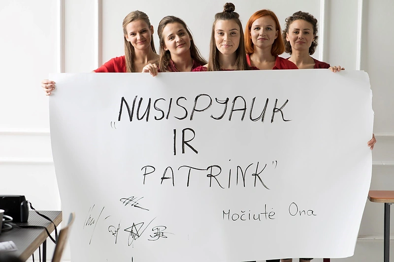 „Graži ir Ta Galinga“ pristatė vaizdo klipą / Pauliaus Butkaus nuotr.