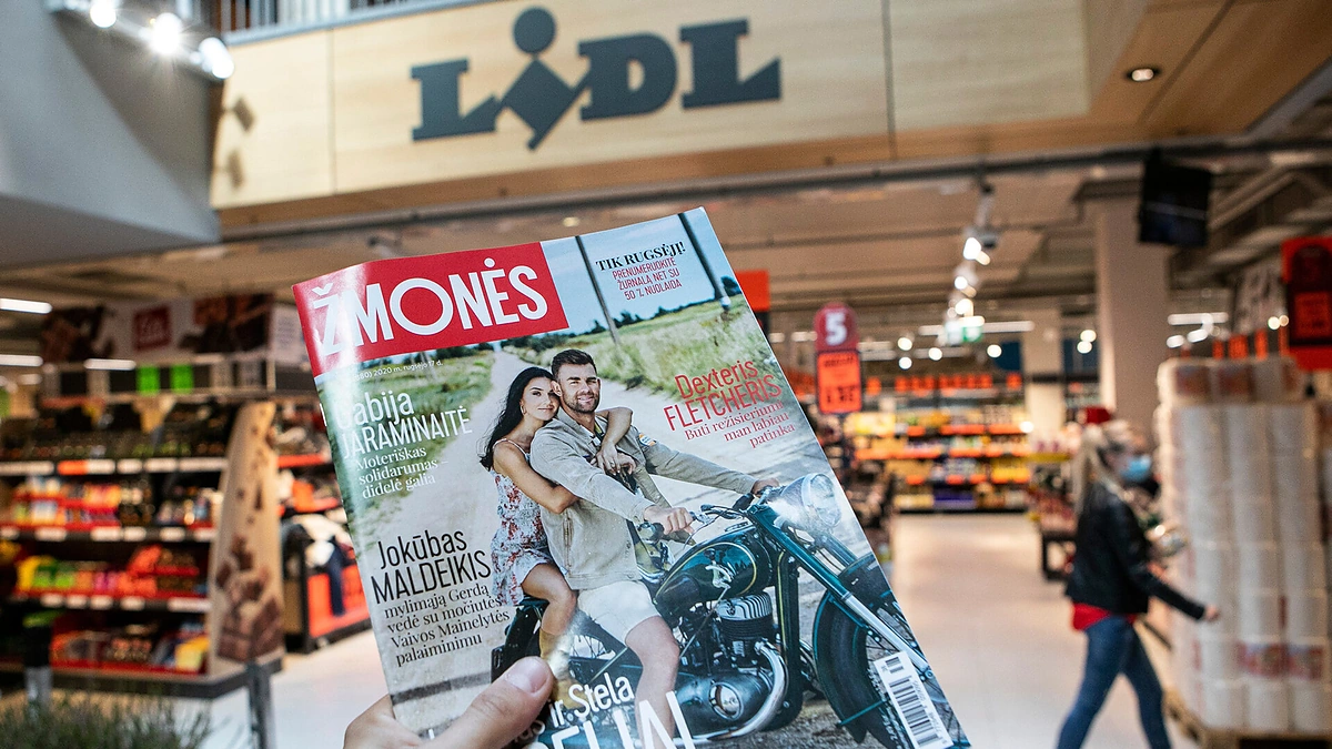 „Lidl“ pradeda prekybą žurnalu „Žmonės“ / Pauliaus Peleckio / „ŽMONĖS Foto“ nuotr.