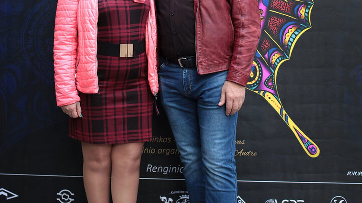 Arvydas Stonys su žmona Jolanta