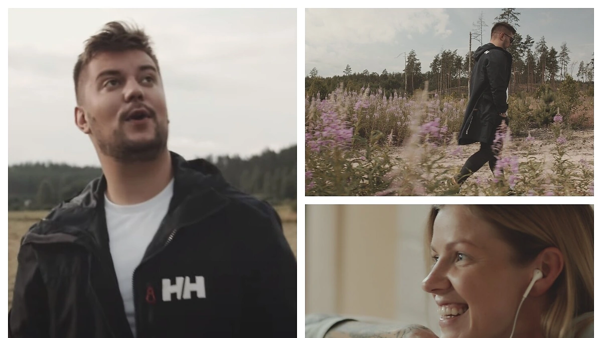 Stop kadrai iš Dainoto Varno vaizdo klipo