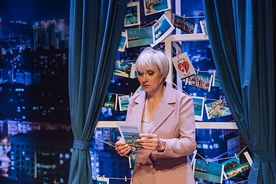 Spektaklio „Neplanuotas pasimatymas“ akimirka / Loretos Kondratės nuotr.