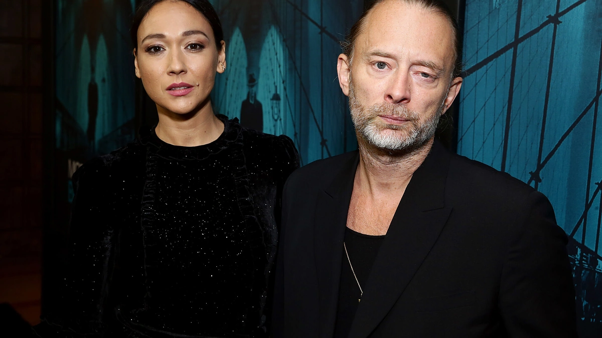 Thomas Yorke'as ir Dajana Roncione/ Vida press nuotr.