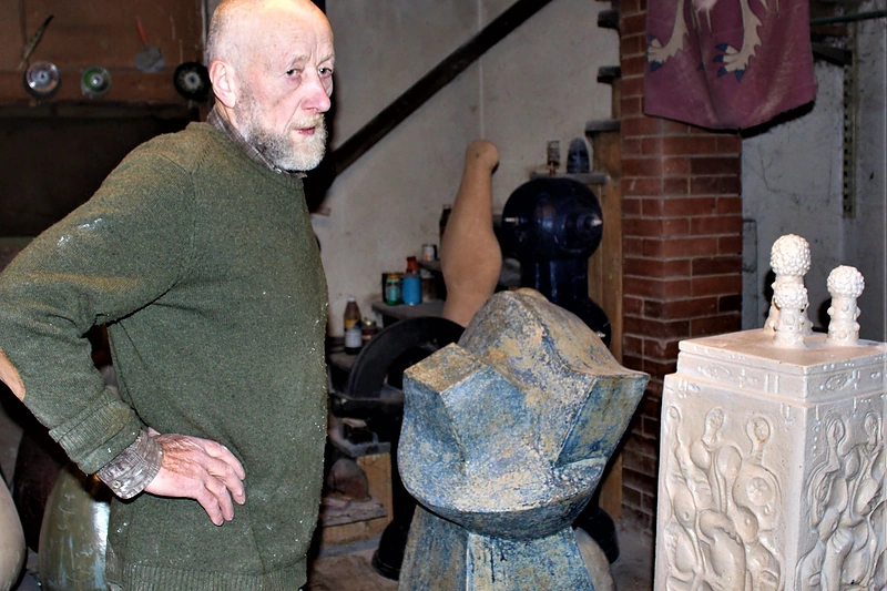 Skulptorius Juozas Lebednykas / Organizatorių nuotr.