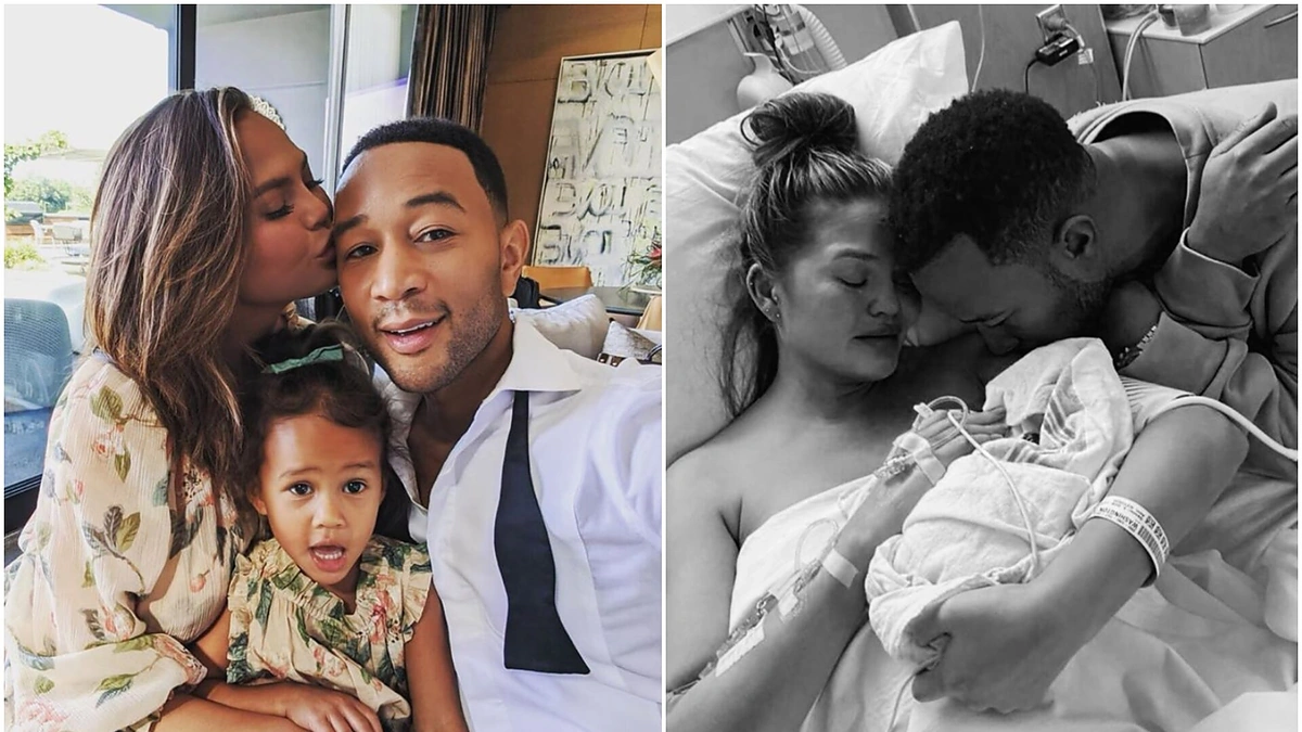 Johnas Legendas su žmona Chrissy Teigen