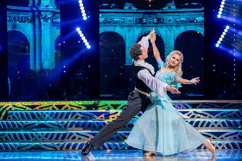 Dovilė Šeduikytė ir Edvinas Belousovas / E. Blaževič / LRT nuotr.