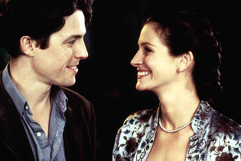 Hugh Grantas ir Julia Roberts