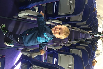 Augustės Vedrickaitės sūnus Arijus / Asmeninio albumo nuotr.