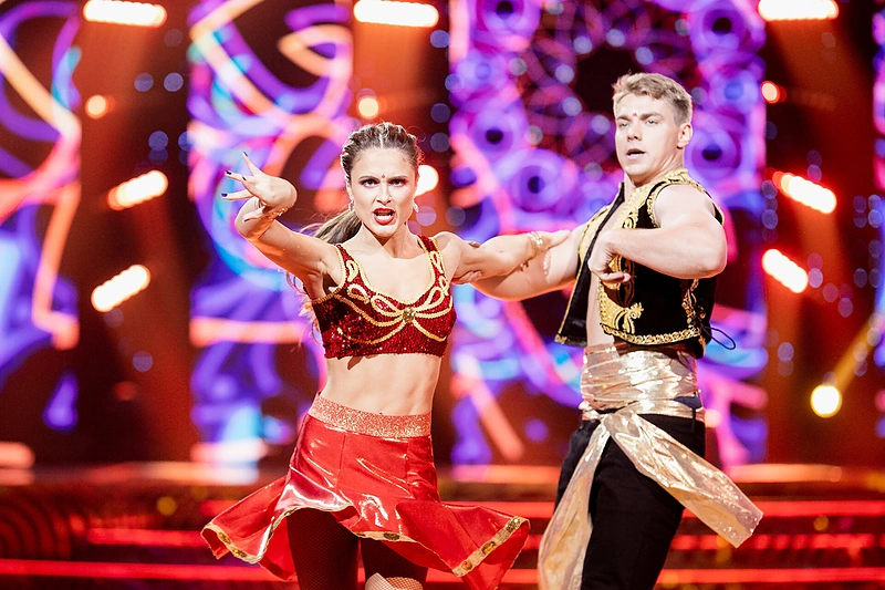 Dovydas Laukys ir Melisa Valinovič / D.Umbraso / LRT nuotr.