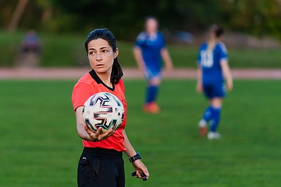 Futbolo teisėja ir trenerė Justina Lavrenovaitė-Perez / Asmeninio albumo nuotr.