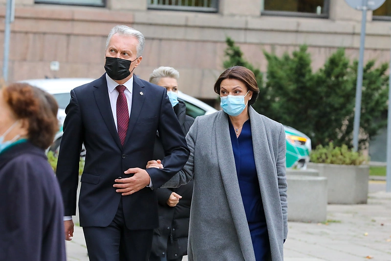 Gitanas Nausėda ir Diana Nausėdienė / Teodoras Biliūnas / „ŽMONĖS Foto“ nuotr.