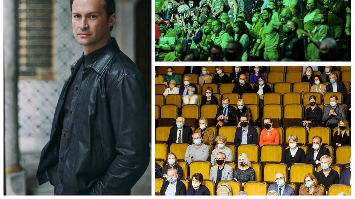 Edgaras Montvidas palygino krepšinio ir koncerto žiūrovų situaciją / Monika Penkuku Photography, D.Matvejevo ir socialinių tinklų nuotr.