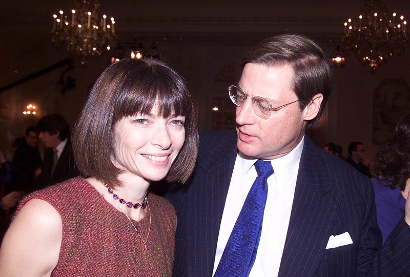 Anna Wintour ir Shelby Bryanas (2000 m.) / Vida Press nuotr.