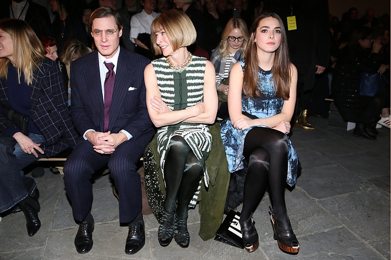 Anna Wintour ir Shelby Bryanas / „Vida Press“ nuotr.