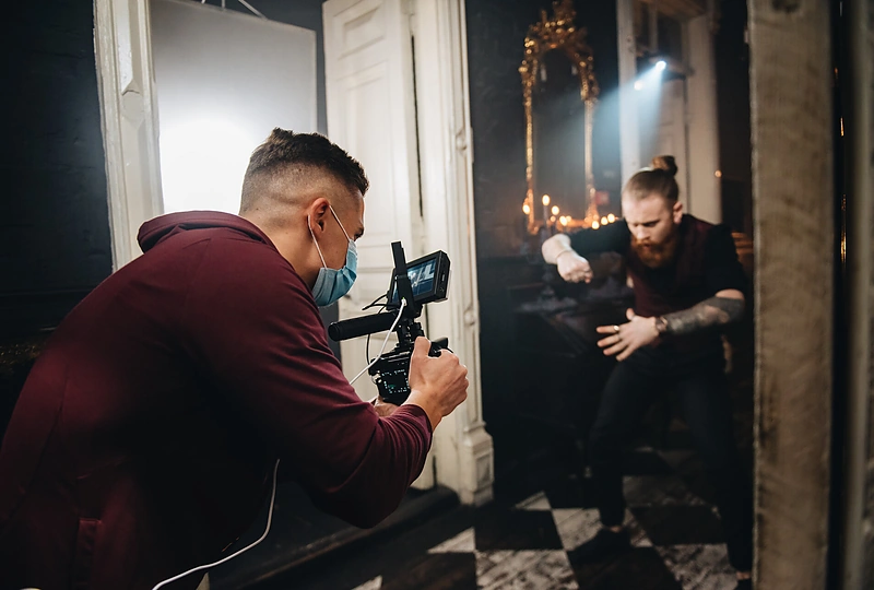 Klipo filmavimo akimirka / Gabijos Milčiūtės nuotr.