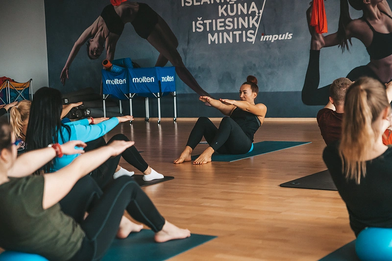 Treniruotės akimirka / Projekto partnerio nuotr.