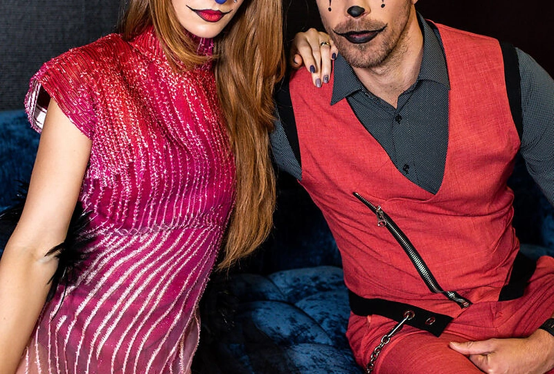 Helovino fotosesijos akimirka / Loretos Kondratės nuotr.