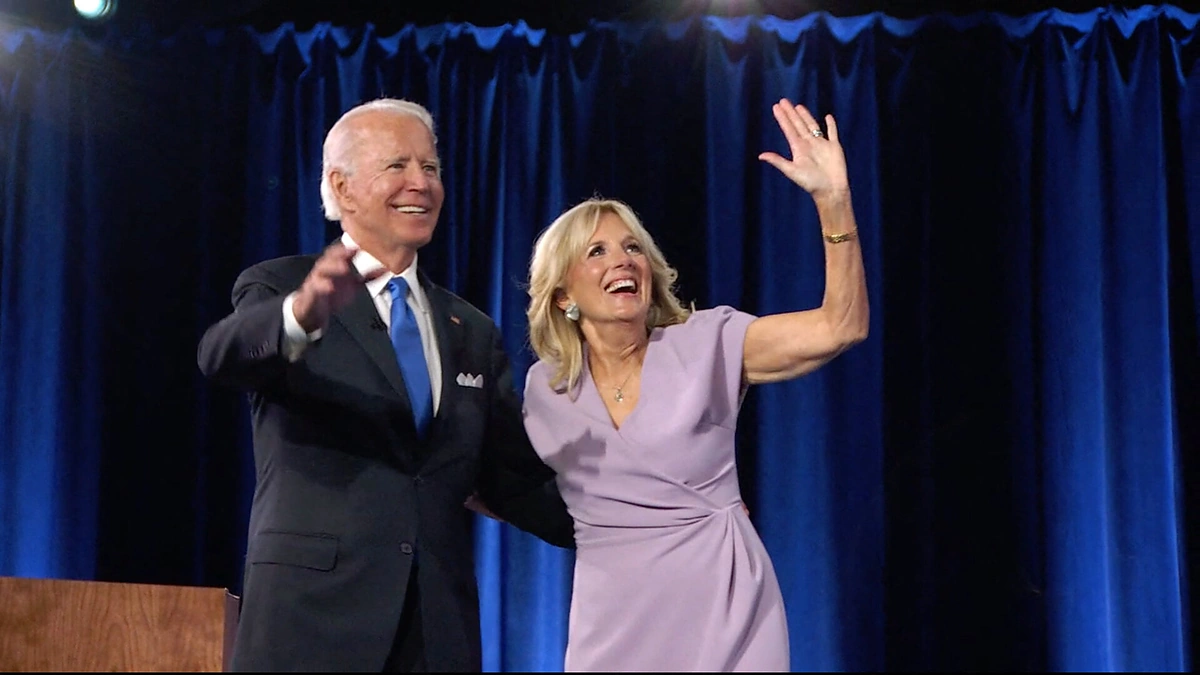 Jill Biden ir Joe Bidenas / „Scanpix“ nuotr.