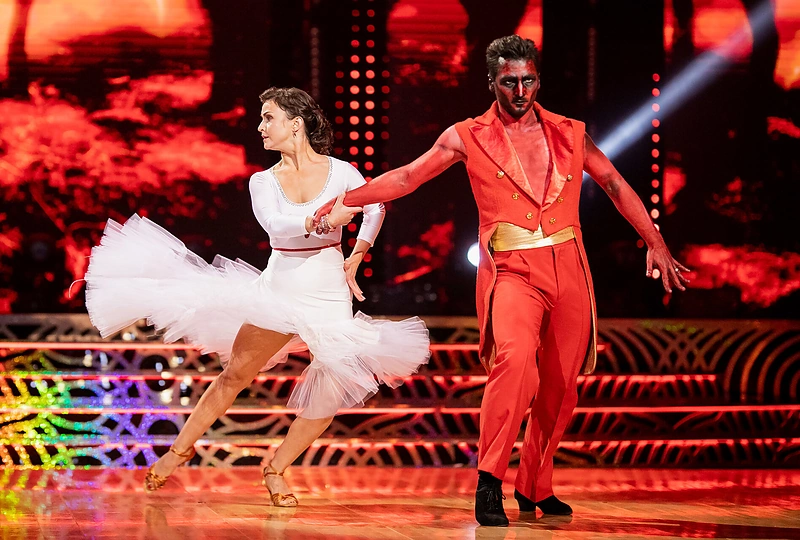 Katerina Voropaj ir Edgaras Vegys / D.Umbraso / LRT nuotr.