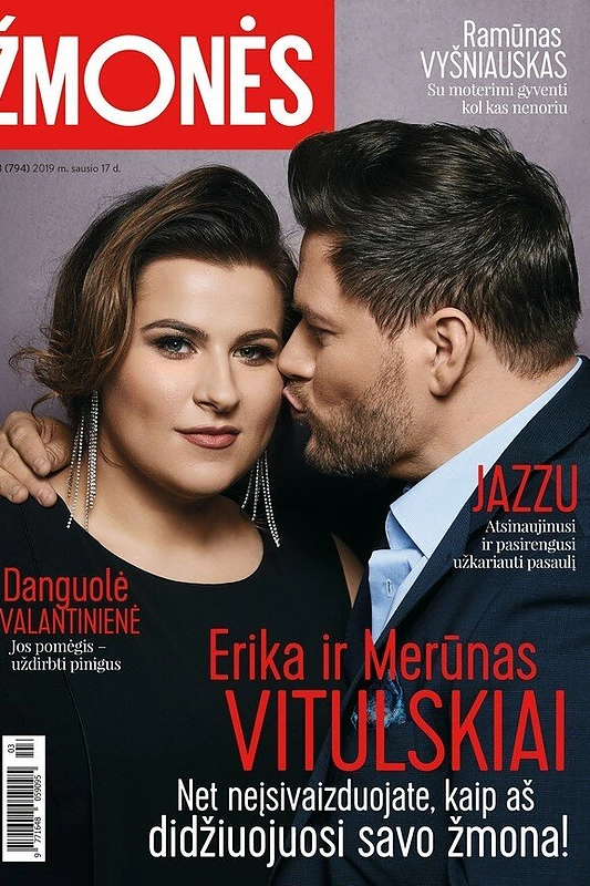Erika ir Merūnas Vitulskiai / Žurnalas „Žmonės“ 2019 m.