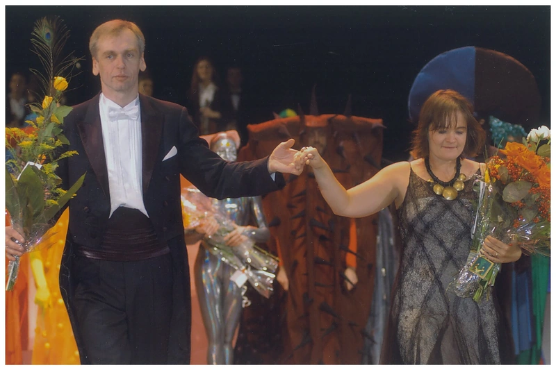 Gintaras Rinkevičius ir Dalia Ibelhauptaitė / Asmeninio alvbumo nuotr.