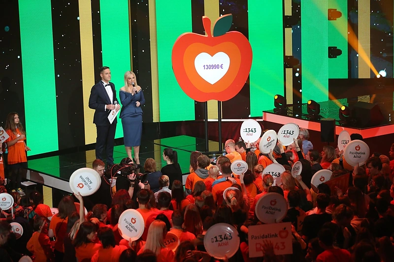 Rolandas Vilkončius ir Inga Jankauskaitė / LNK nuotr.