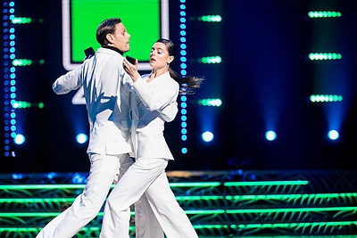 Arnoldas Eisimantas ir Ieva Konopliovaitė / E.Blaževič LRT nuotr.