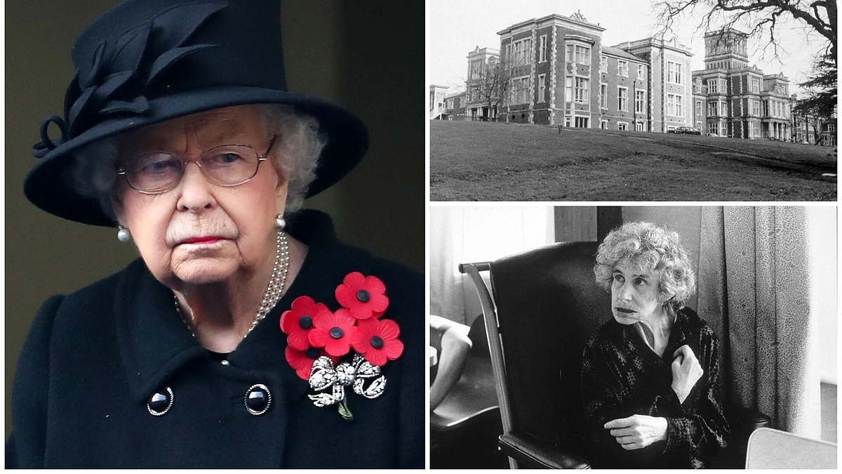 Karalienė Elizabeth II, jos pusseserė Katherine Bowes-Lyon