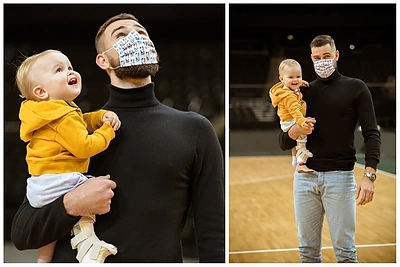 J.Valančiūnas neliko abejingas vaikščioti negalinčio berniuko istorijai: susitiko su mažyliu ir jo šeima