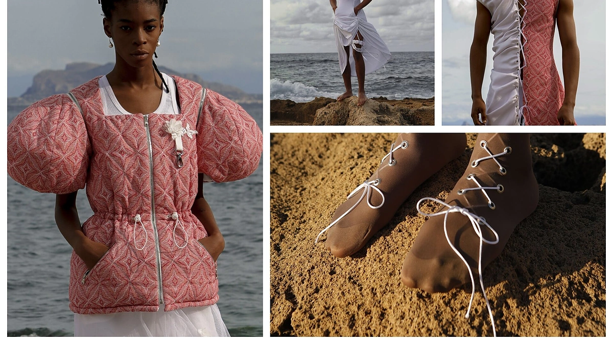 Lietuvių kūrėjos Gin Salemo kolekcija „Penelope“ iš perdirbtų vestuvinių suknelių.