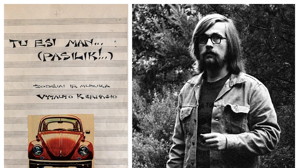 Atrasta negirdėta V.Kernagio daina