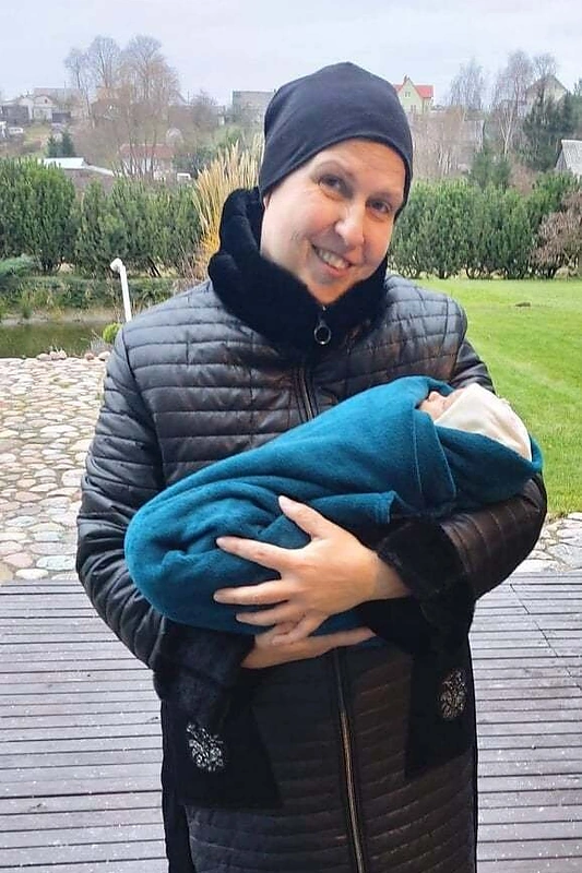 Laima Tamulytė-Stončė su dukra Emilija / Asmeninio archyvo nuotr.