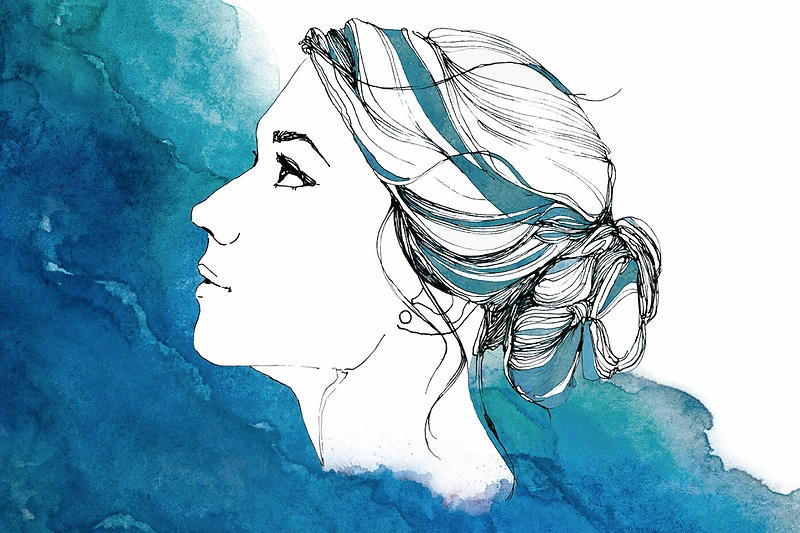 Marijos Claros EP „Deep Dive“ viršelis / piešė – Olga Loza ir Sabrina Poplawski