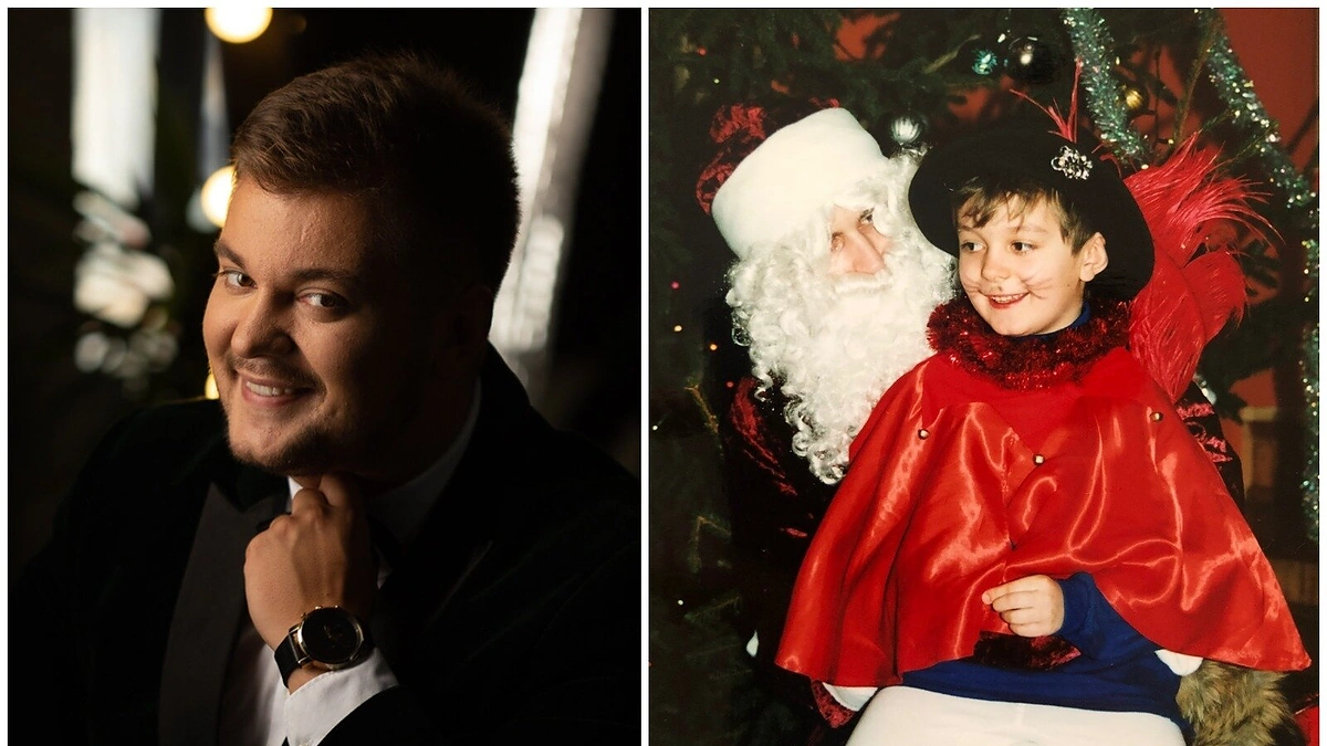 Dainotas Varnas dabar ir vaikystėje per Kalėdas