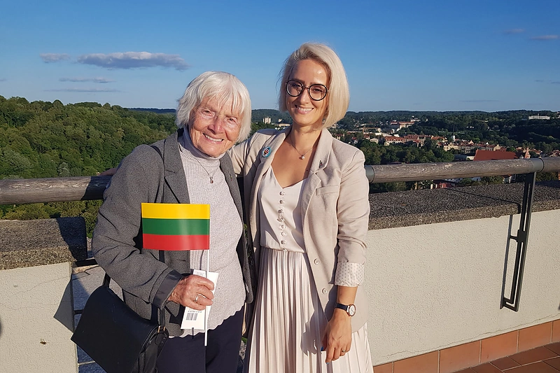 Irena Saulutė Valaitytė-Špakauskienėsu anūke / Asmeninio archyvo nuotr.