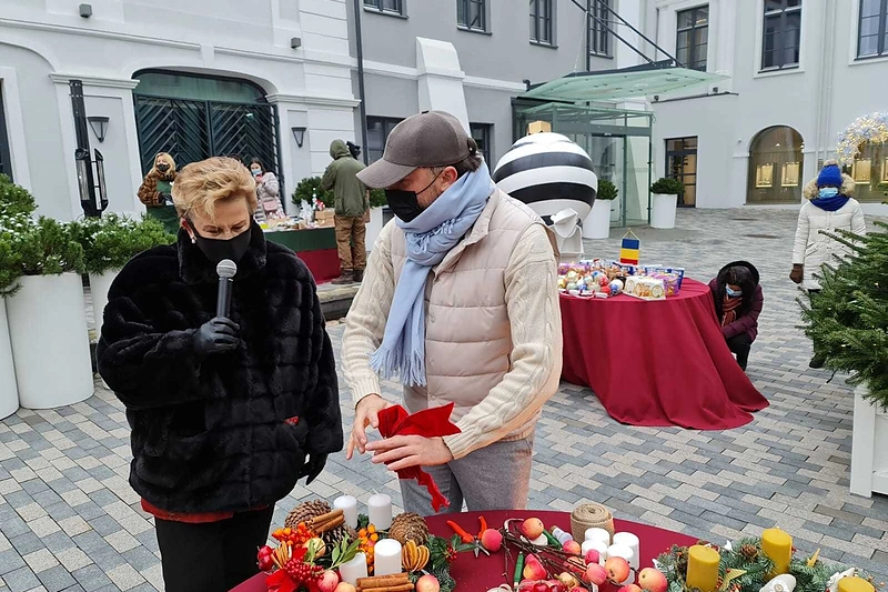 Birutė Vizgirdienė ir Mantas Petruškevičius