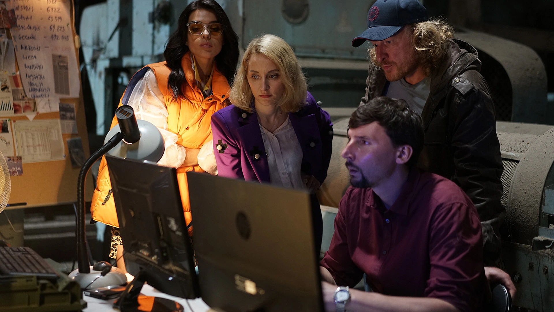 Kadras iš serialo „Trolių ferma“ filmavimo aikštelės