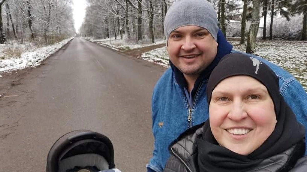 Laima Tamulytė-Stončė su vyru Gediminu / Asmeninio archyvo nuotr.