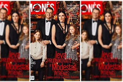 Ieva Prudnikovaitė ir Modestas Pitrėnas: „Laukia ramios naminės Kalėdos“