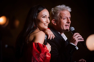 Karina Krysko ir Maksas Melmanas / Ryčio Šeškaičio nuotr.