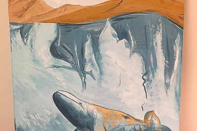 Augustės Vedrickaitės interpretacijos ant drobės / Asmeninio archyvo nuotr.