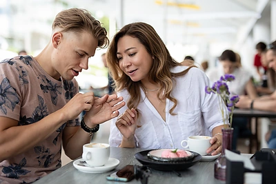 Saulius Ambrulevičius ir Allison Reed / Gedmanto Kropio / „ŽMONĖS Foto“ nuotr.