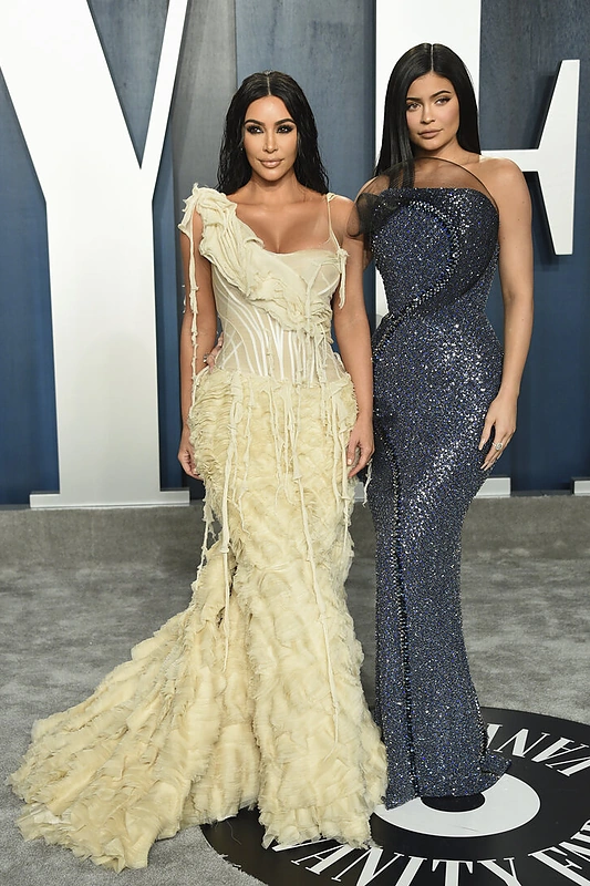 Kim Kardashian ir Kylie Jenner / Scanpix nuotr.