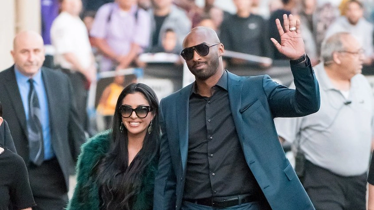 Vanessa Bryant su vyru Kobe Bryantu / Vida Press nuotr.