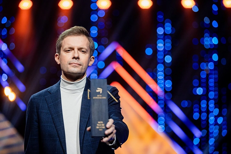 „Laisvės TV“ įkūrėjas Andrius Tapinas / J.Stacevičiaus / LRT nuotr.