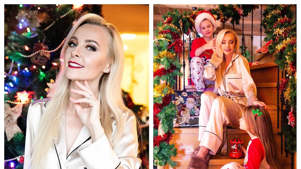 Lina Bražinskaitė su vaikais / Viktorija Kuhlins nuotr.