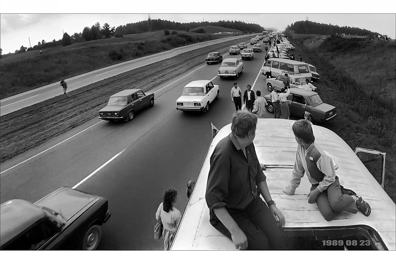 Fotografo Viliaus Jasinevičiaus ciklas „Atgimimas“ (1987-1989) / Gediminas Kajėnas nuotr.