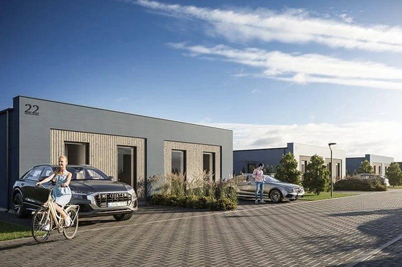 Natalijos Bunkės būsimų namų vizualizacija / Asmeninio archyvo nuotr.